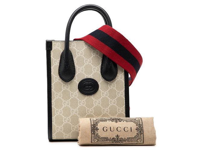 Gucci GG Supreme Mini Tote Bag - Ansicht 8