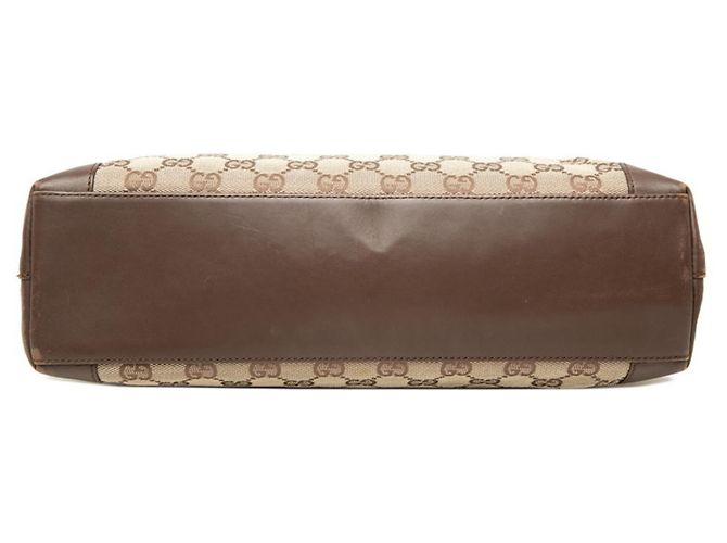 Gucci GG Canvas Handtasche Tote - Beige und Braun - Ansicht 3