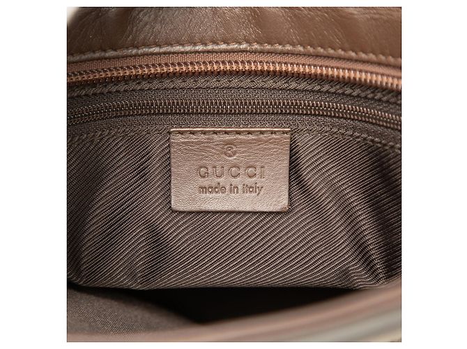 Gucci GG Canvas Handtasche Tote - Beige und Braun - Ansicht 7