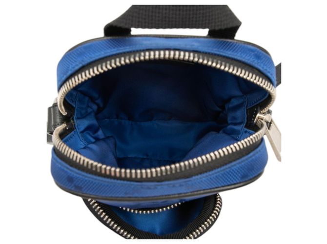 Borsa a tracolla Gucci Off the Grid Nero Blu - vista 4