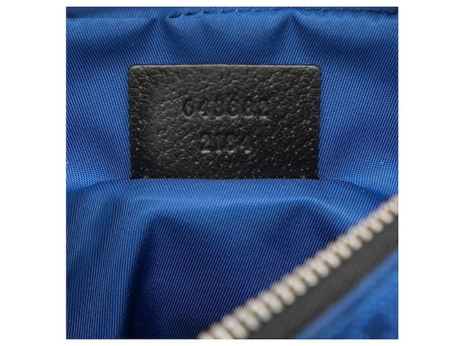 Borsa a tracolla Gucci Off the Grid Nero Blu - vista 6