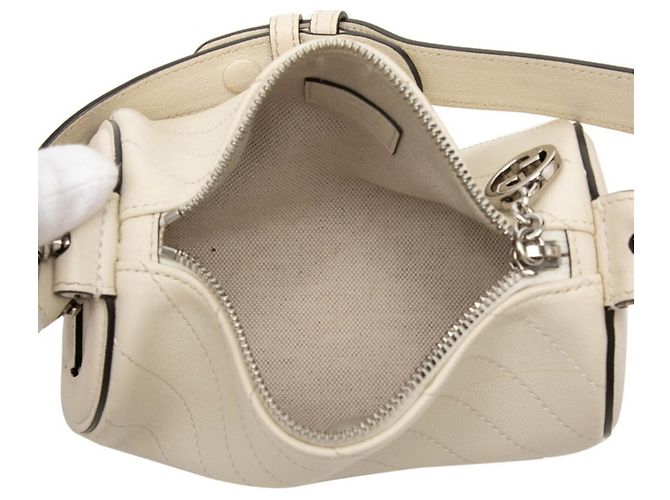 Borsa a Spalla Gucci Blondie Bianco - vista 4