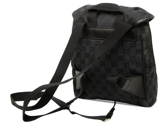 Zaino Gucci GG Canvas Nero - vista 2