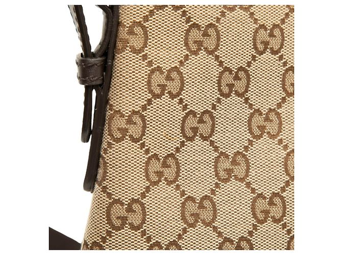 Borsa a tracolla Gucci GG Canvas Marrone Beige - vista 4