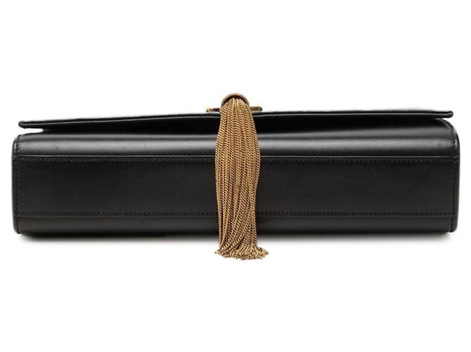 Saint Laurent Kate Tassel Chain Schultertasche Schwarz - Ansicht 3