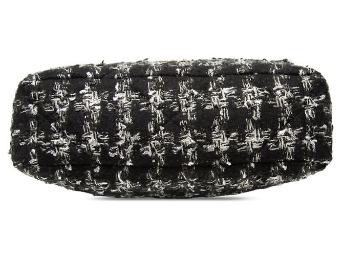 Borsa a Spalla Chanel Coco Mark 19 Large Chain Nero - vista 3