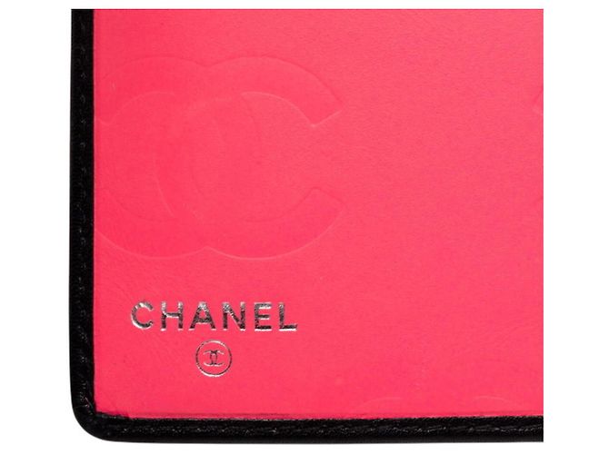 Chanel Cambon Line Coco Mark Long Wallet Schwarz - Ansicht 7
