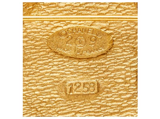 Chanel Coco Mark Vintage Brosche Golden - Ansicht 3