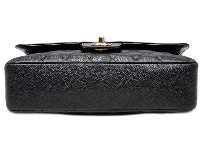 Chanel Coco Mark Matelassé Double Flap Chain Schultertasche Schwarz - Ansicht 3