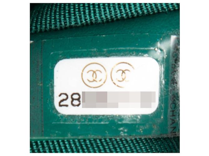 Bolso de mano Chanel Matelassé Azul marino - vista 5