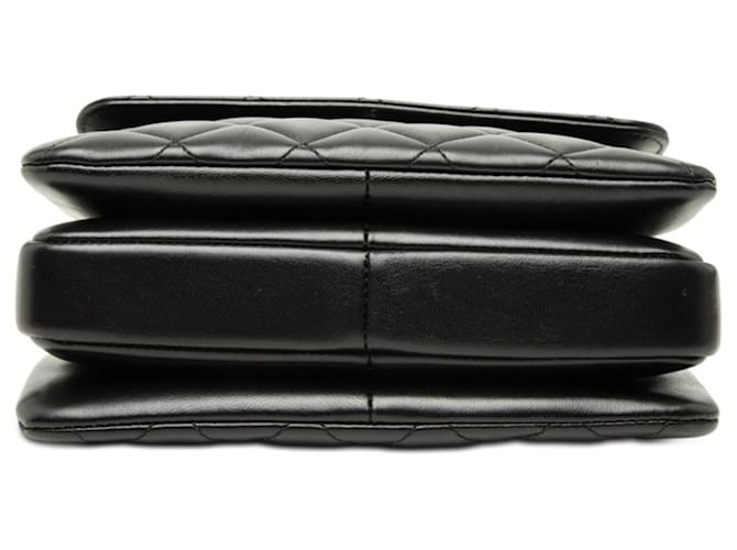 Borsa Chanel Matelassé Coco Mark Nero - vista 3