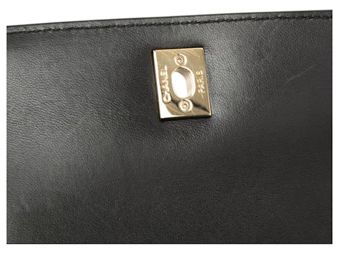Borsa Chanel Matelassé Coco Mark Nero - vista 4