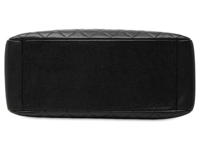 Borsa Tote Chanel Matelassé Coco Mark Nero - vista 3