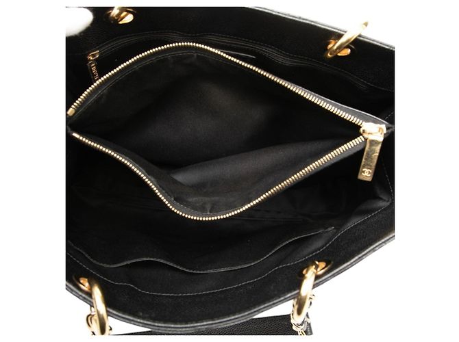 Borsa Tote Chanel Matelassé Coco Mark Nero - vista 4