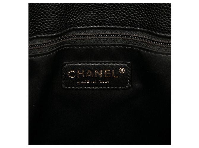 Borsa Tote Chanel Matelassé Coco Mark Nero - vista 5