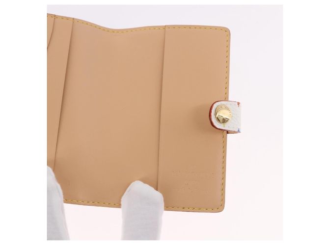LOUIS VUITTON Monogram Multicolor Carnet de Val Mini Agenda M92653 Auth 192033V Bianco - vista 20