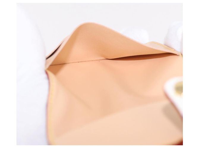 LOUIS VUITTON Monogram Multicolor Carnet de Val Mini Agenda M92653 Auth 192033V Bianco - vista 9