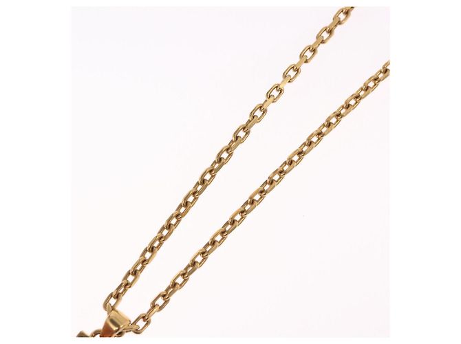 Collana Top Greca VERSACE Metallo Tonalità Oro Auth SW2537A - vista 10