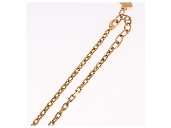 Collana Top Greca VERSACE Metallo Tonalità Oro Auth SW2537A - vista 12