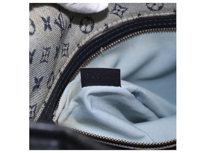 LOUIS VUITTON Monogram Mini Besace Mary Kate Bag Navy M92320 LV Auth bs36145 Blu navy - vista 12
