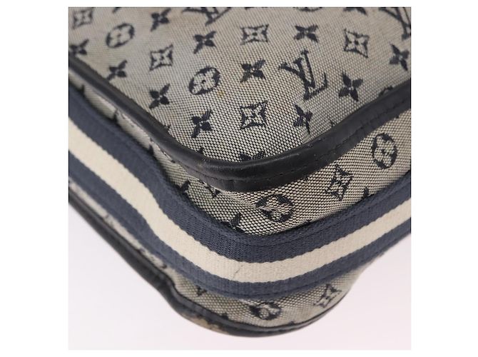 LOUIS VUITTON Monogram Mini Besace Mary Kate Bag Navy M92320 LV Auth bs36145 Blu navy - vista 15