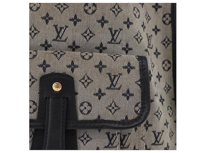 LOUIS VUITTON Monogram Mini Besace Mary Kate Bag Navy M92320 LV Auth bs36145 Blu navy - vista 2
