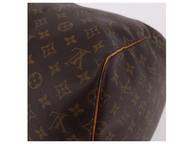 LOUIS VUITTON Bolso Boston Monogram Keepall 55 M41424 LV Auth 191508 Monograma - vista 17