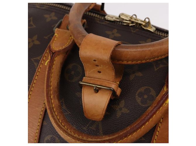 LOUIS VUITTON Bolso Boston Monogram Keepall 55 M41424 LV Auth 191508 Monograma - vista 19