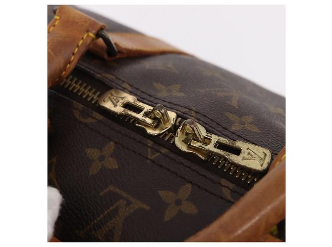 LOUIS VUITTON Bolso Boston Monogram Keepall 55 M41424 LV Auth 191508 Monograma - vista 20