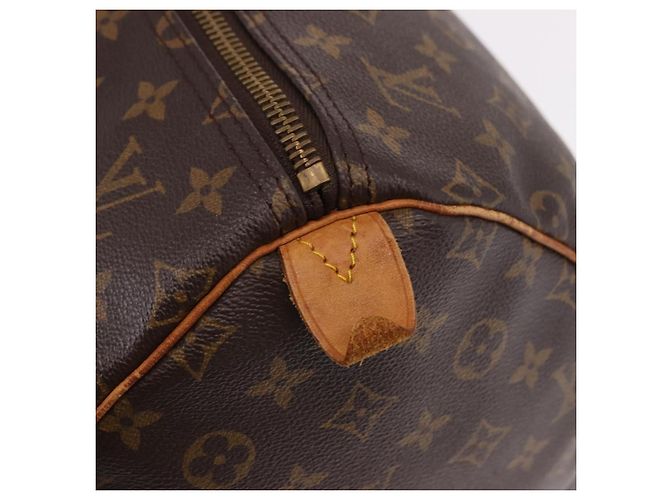 LOUIS VUITTON Bolso Boston Monogram Keepall 55 M41424 LV Auth 191508 Monograma - vista 21