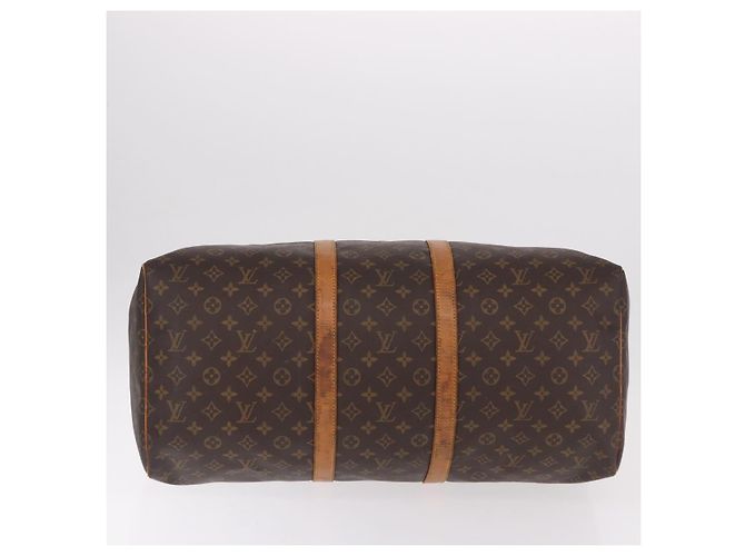 LOUIS VUITTON Bolso Boston Monogram Keepall 55 M41424 LV Auth 191508 Monograma - vista 5