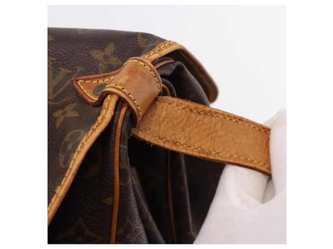 LOUIS VUITTON Borsa a Spalla Monogram Saumur 35 M42254 LV Auth bs35853 Monogramma - vista 10
