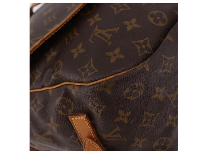 LOUIS VUITTON Borsa a Spalla Monogram Saumur 35 M42254 LV Auth bs35853 Monogramma - vista 16