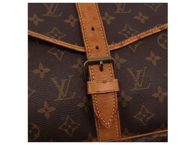 LOUIS VUITTON Borsa a Spalla Monogram Saumur 35 M42254 LV Auth bs35853 Monogramma - vista 18
