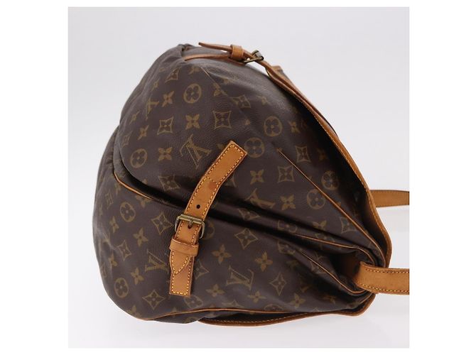 LOUIS VUITTON Borsa a Spalla Monogram Saumur 35 M42254 LV Auth bs35853 Monogramma - vista 3