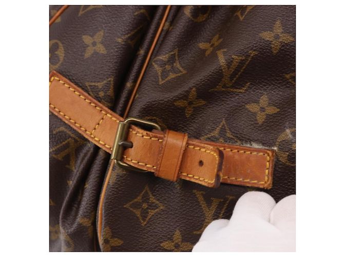 LOUIS VUITTON Borsa a Spalla Monogram Saumur 35 M42254 LV Auth bs35853 Monogramma - vista 9