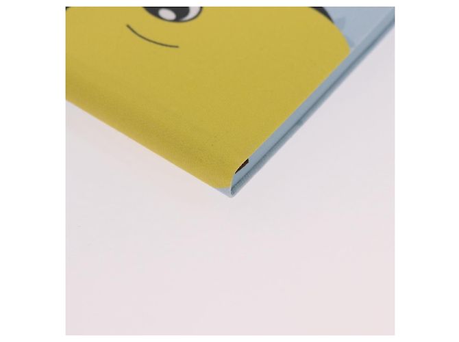 LOUIS VUITTON Notebook MM Jane Note Cover Light Blue GI1119 LV Auth 190665M - view 14