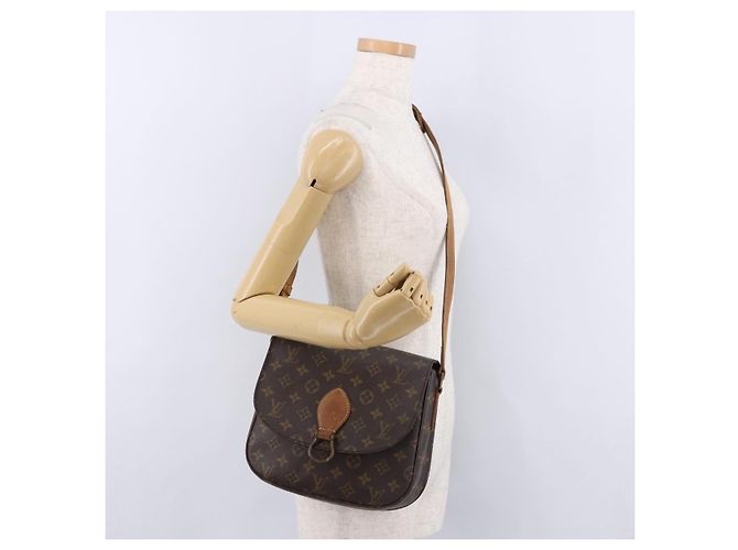 LOUIS VUITTON Borsa a Spalla Monogram Saint Cloud GM M51242 LV Auth BA14303 Monogramma - vista 25