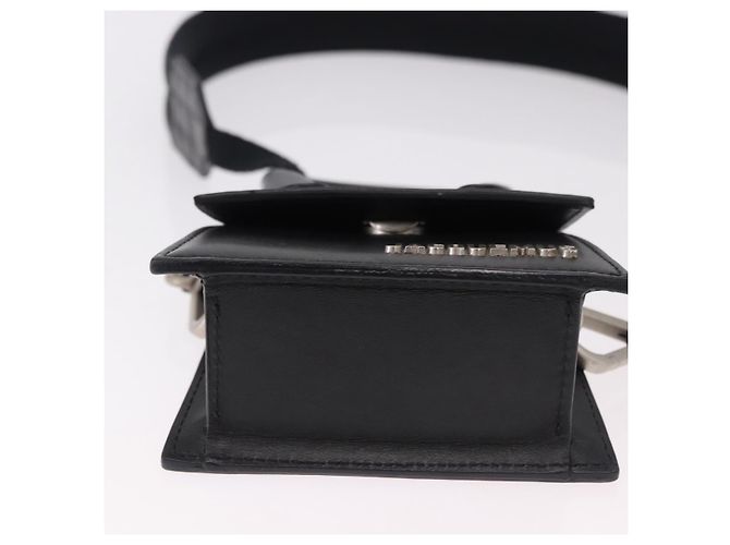 Borsa a tracolla JACQUEMUS in pelle 2way Black Silver Auth 191657V Nero Argento - vista 5