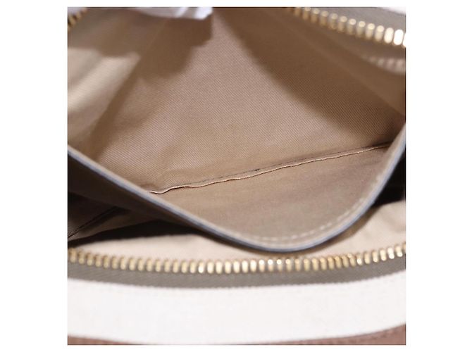 Chloé Borsa Chloe in Pelle 2way Marrone Oro Auth BA14477A D'oro - vista 24