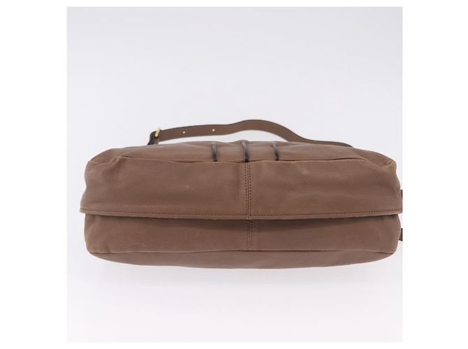 Chloé Borsa Chloe in Pelle 2way Marrone Oro Auth BA14477A D'oro - vista 5