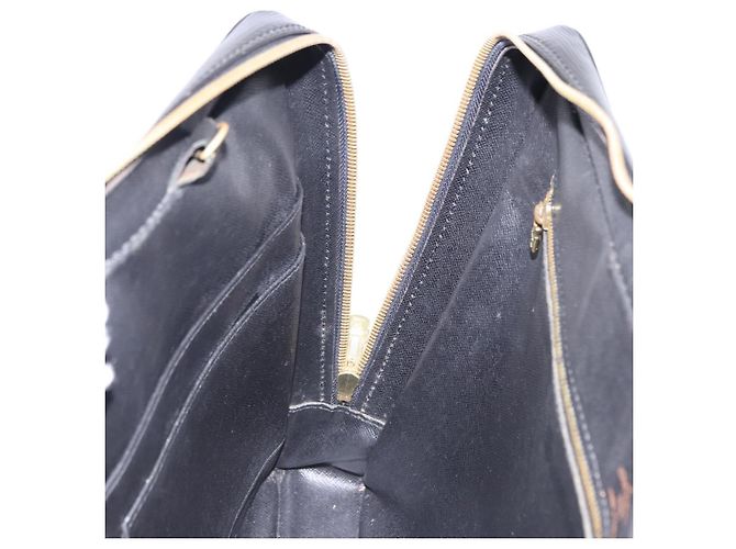 LOUIS VUITTON Epi Porte Documents Voyage Business Bag Black M40321 Auth BA14478 Nero - vista 21