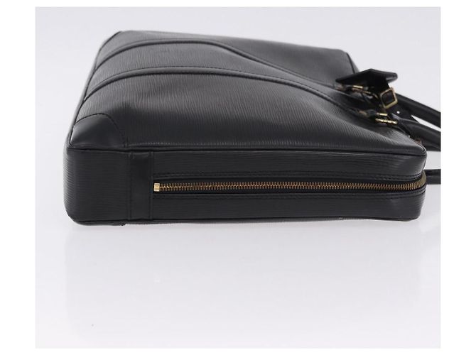 LOUIS VUITTON Epi Porte Documents Voyage Business Bag Black M40321 Auth BA14478 Nero - vista 3
