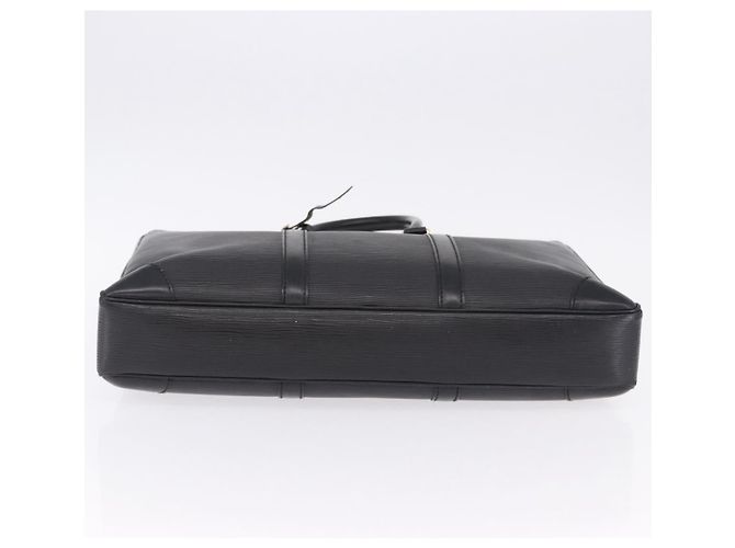 LOUIS VUITTON Epi Porte Documents Voyage Business Bag Black M40321 Auth BA14478 Nero - vista 5