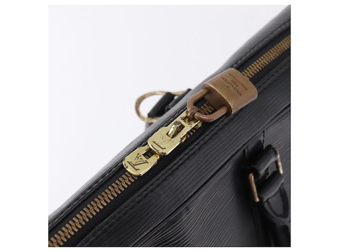 LOUIS VUITTON Epi Porte Documents Voyage Business Bag Black M40321 Auth BA14478 Nero - vista 9