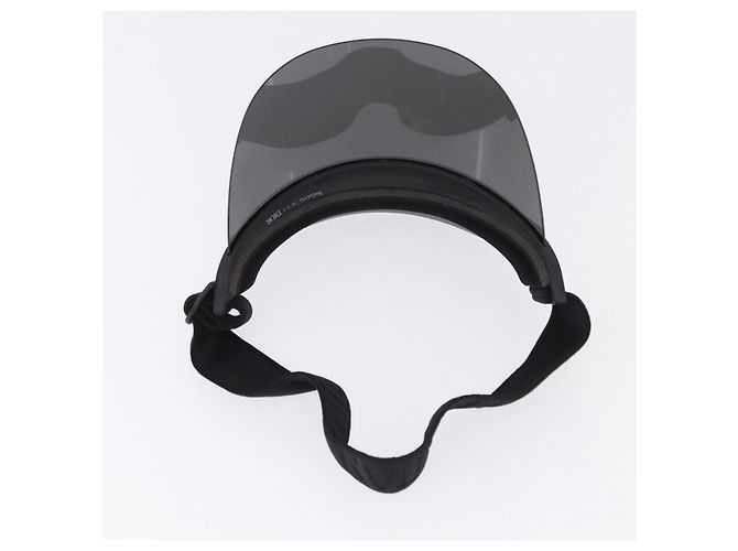 Visiera Christian Dior in plastica Nero Auth BA14500M - vista 9