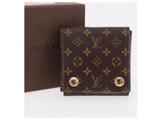 LOUIS VUITTON Monogram Schmuckkästchen Schmuckbox LV Auth fm5419A Monogramm - Ansicht 12