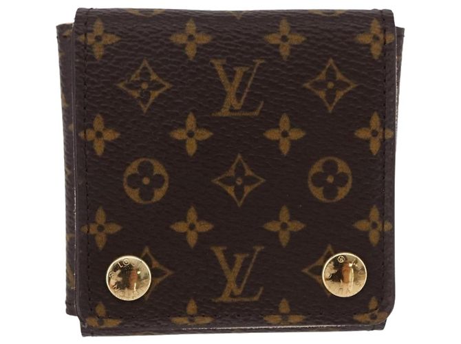 LOUIS VUITTON Monogram Schmuckkästchen Schmuckbox LV Auth fm5419A Monogramm - Ansicht 13