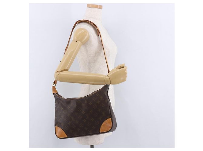 LOUIS VUITTON Monogram Boulogne 30 Borsa a Spalla M51265 LV Auth bs36257A Monogramma - vista 22