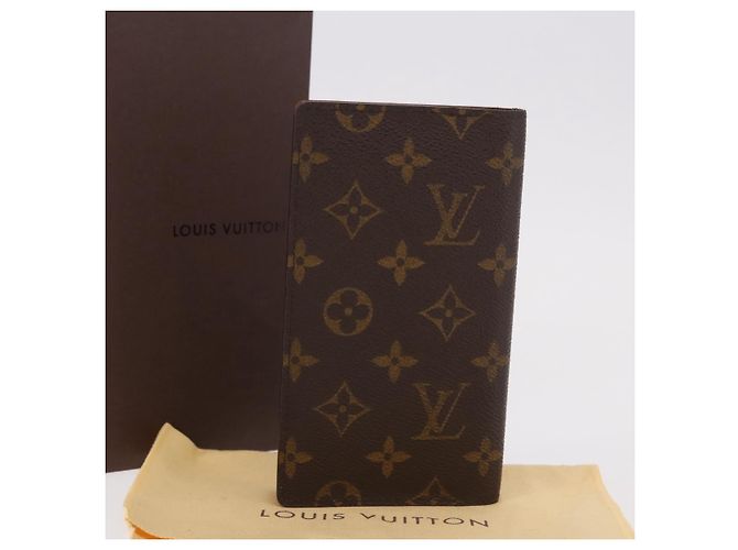 LOUIS VUITTON Monogram Agenda Poche Note Cover R20503 LV Auth 186628A Monogramma - vista 12